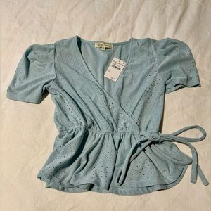 NEW: Nordstrom Rack Powder Blue Top
